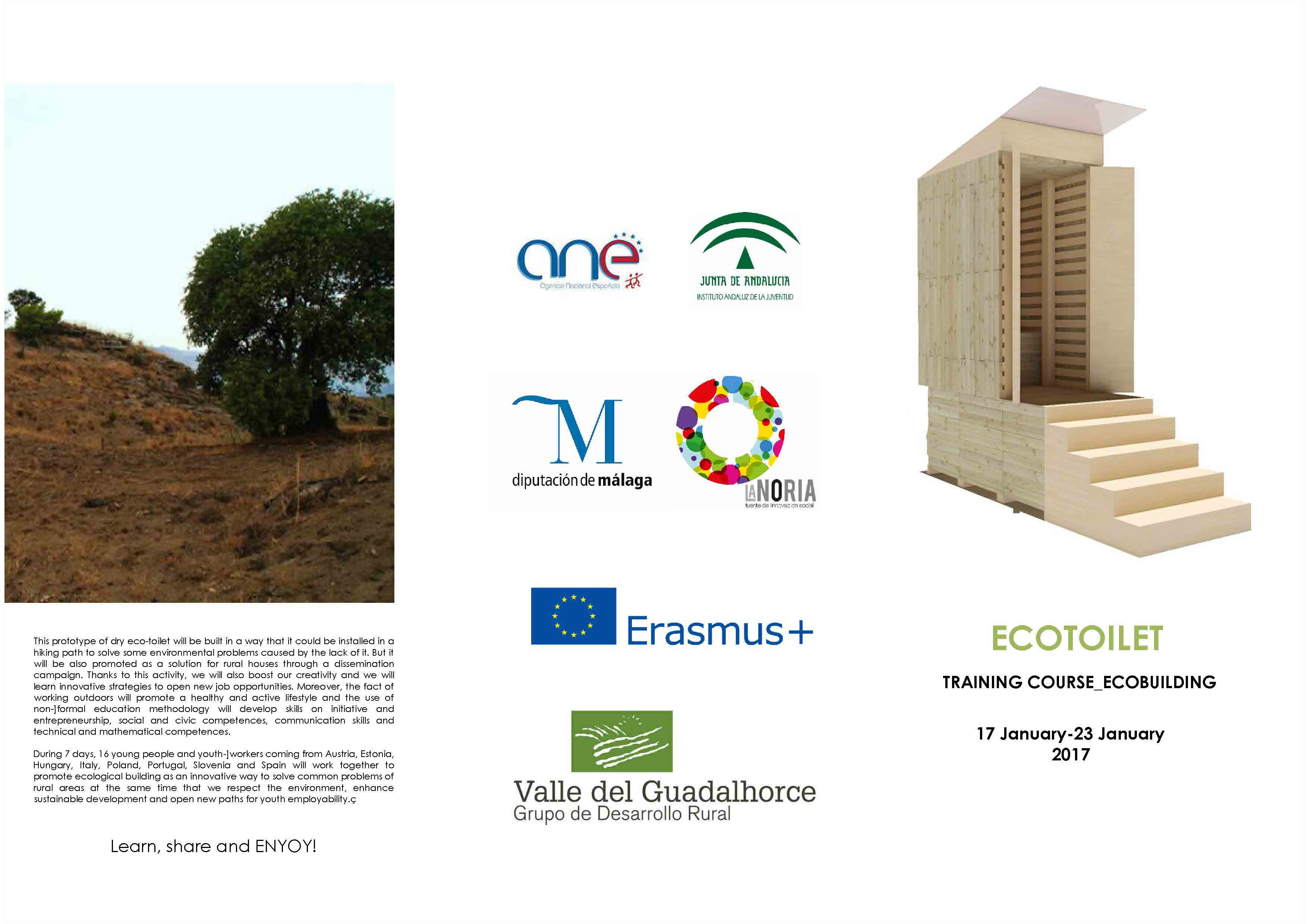  Ecobuilding for future, curso de formacin en torno a la construccin ecolgica.